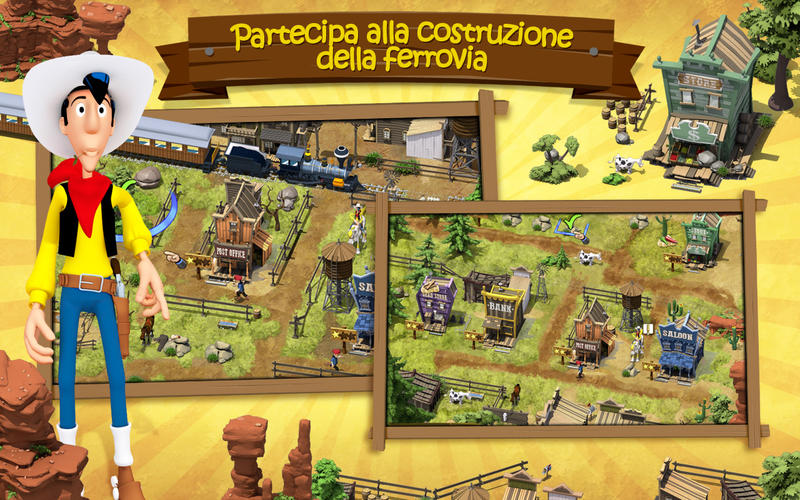 Transcontinental Railroad Lucky Luke