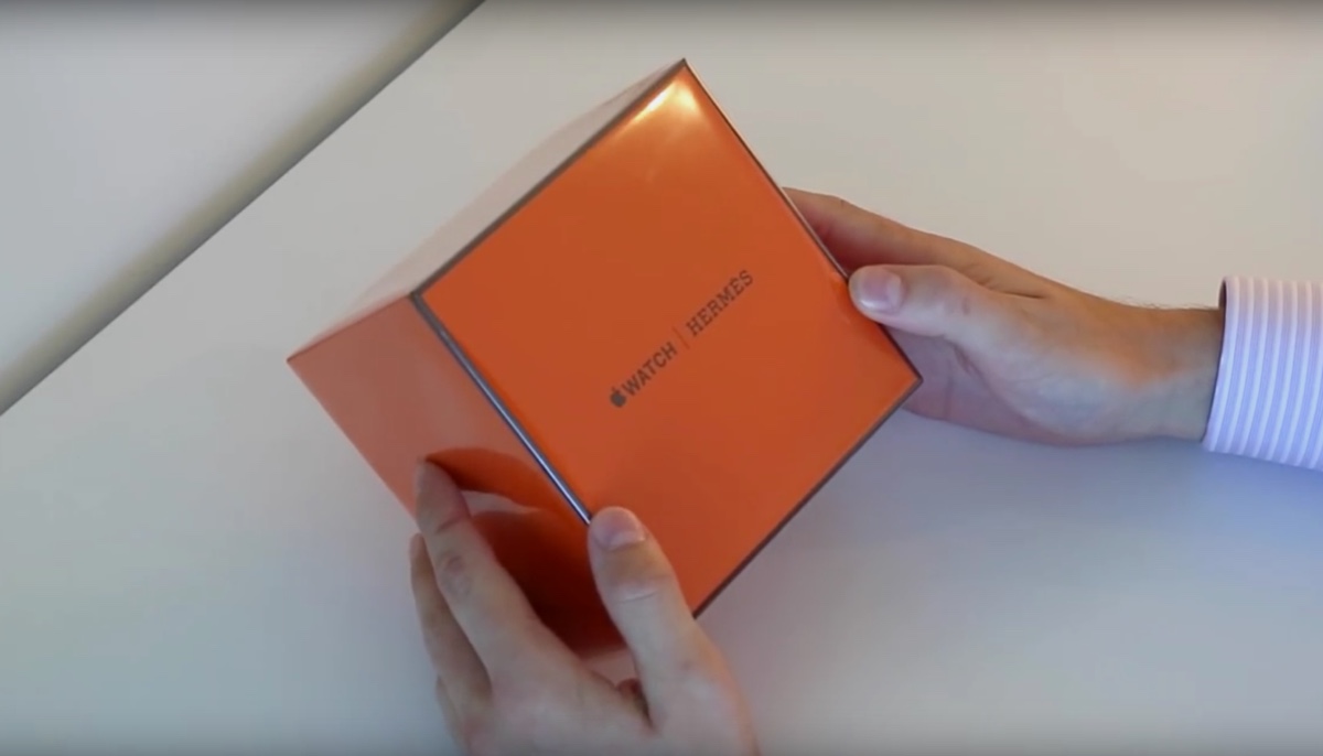 Unboxing Apple Watch Hermès 1200
