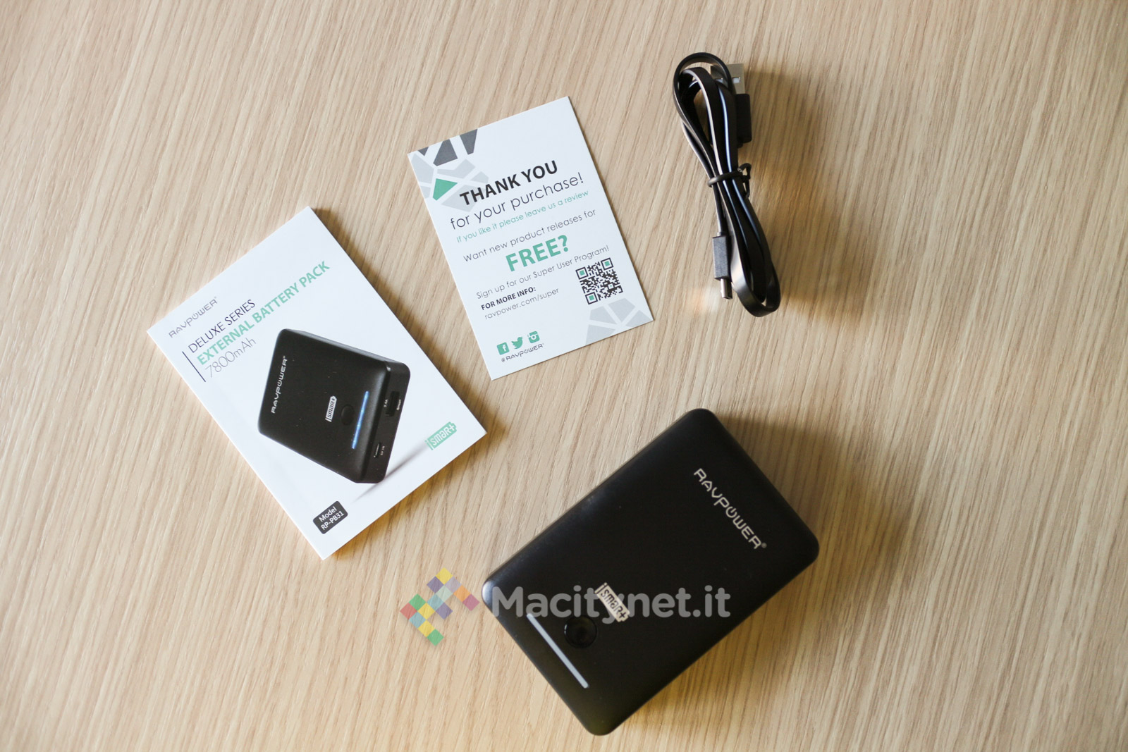 Recensione RAVPower RP-PB31