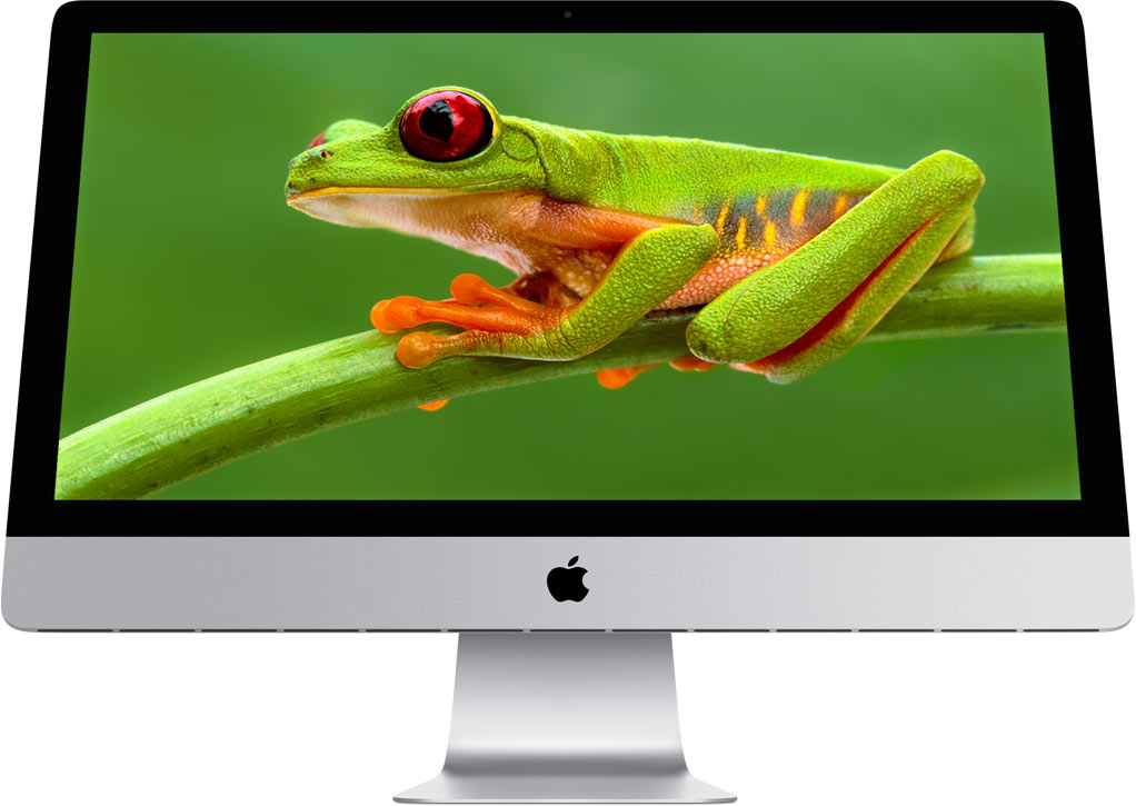 display dei nuovi iMac