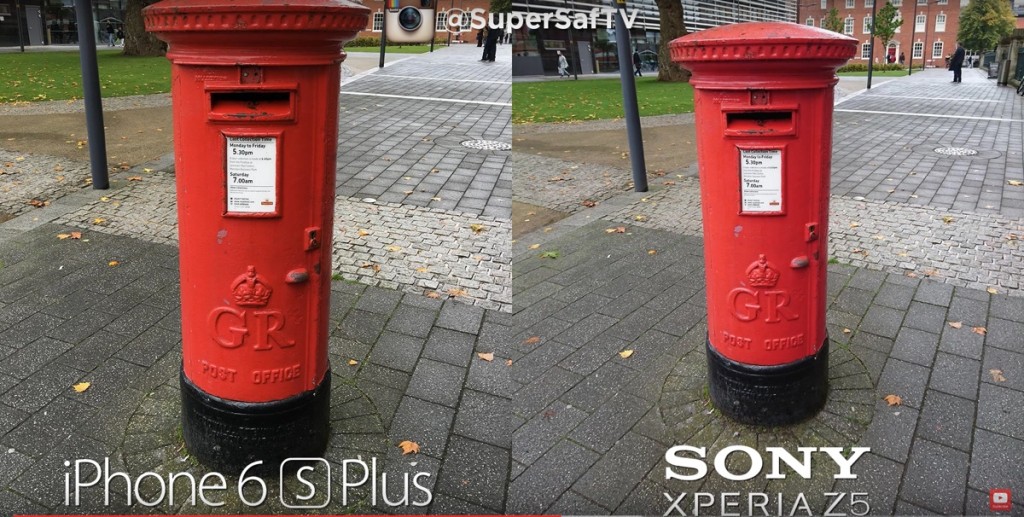 iPhone 6s Plus contro Sony Xperia Z5 1200 ok