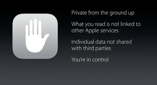Privacy iOS 9