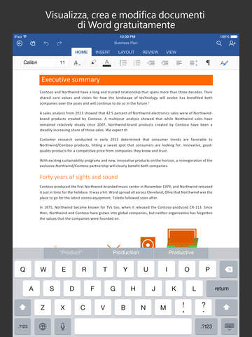 Word su iPad