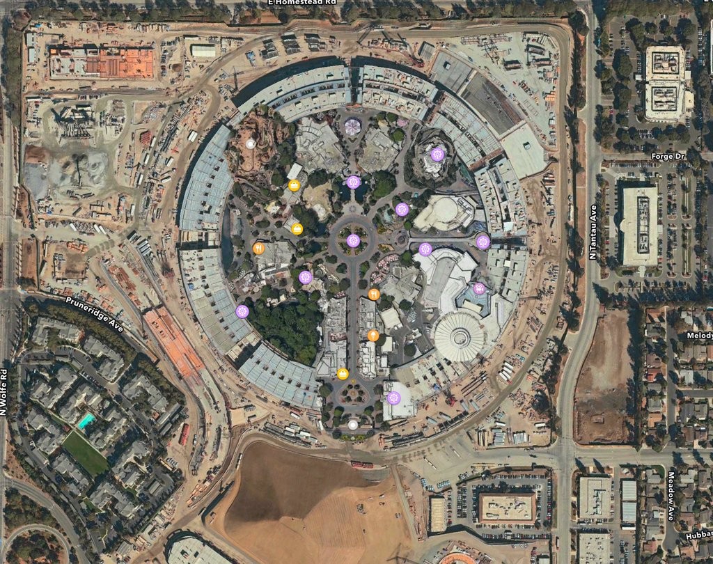 Apple Campus 2 è più grande di Disneyland