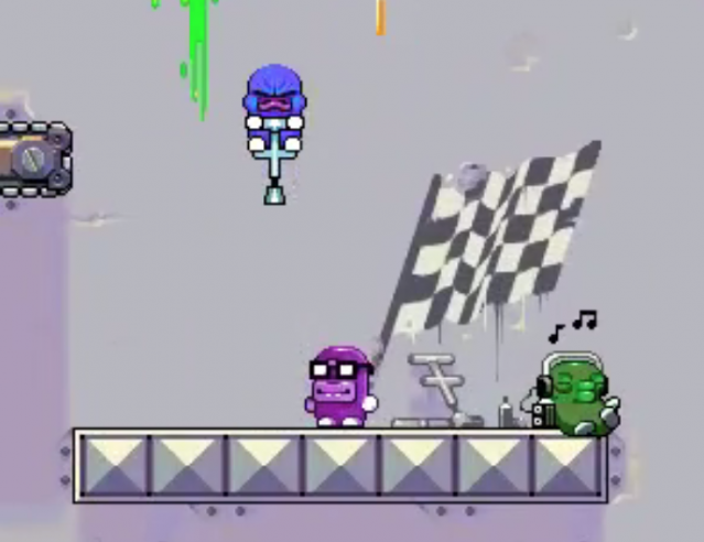 Gopogo, un platform saltellante in classico stile Nitrome