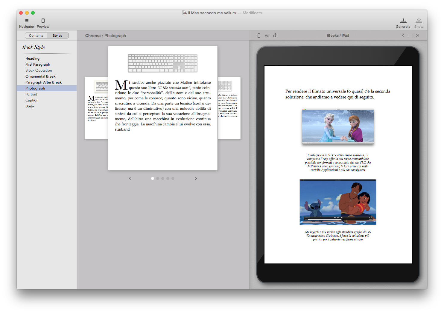 Con Vellum 1.3 creare un ebook è facile come scrivere sul Mac