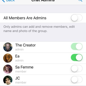 amministratori telegram