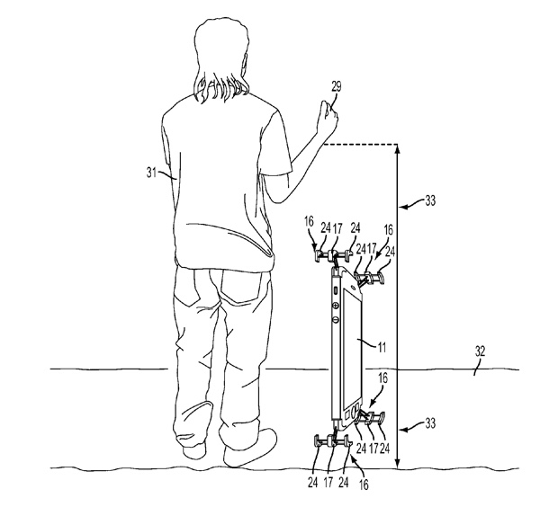 anticaduta iphone brevetto 620