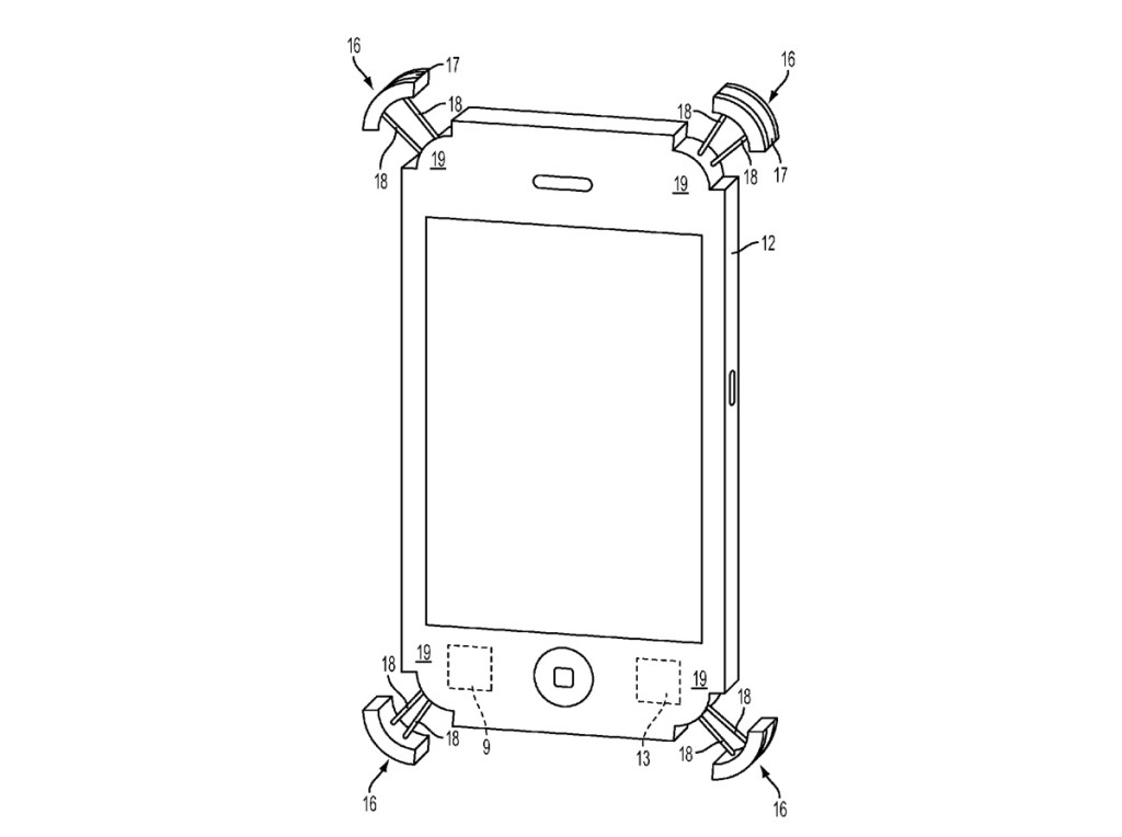 anticaduta iphone brevetto apple 1200