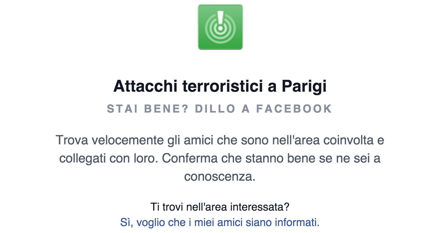 facebook attentati di parigi