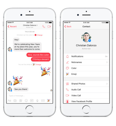 Facebook Messenger natale15 2