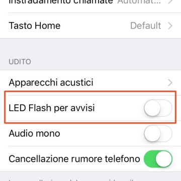 flash led di iphone 3