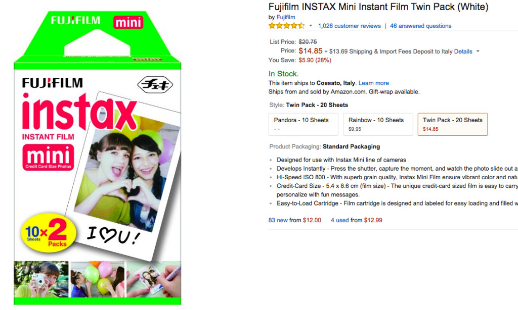 gadget fotografico più venduto su Amazon