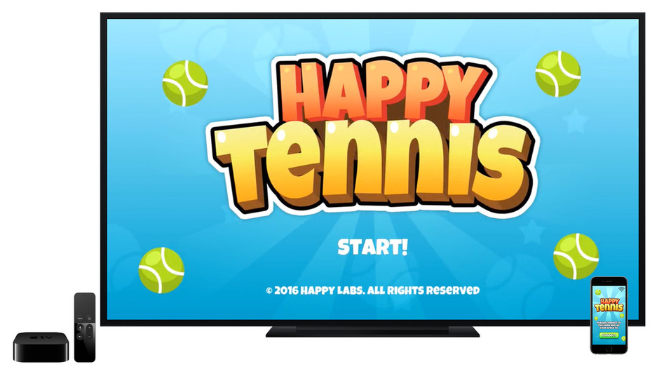 happy tennis