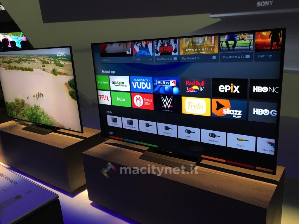 CES 2016 Sony bravia 8