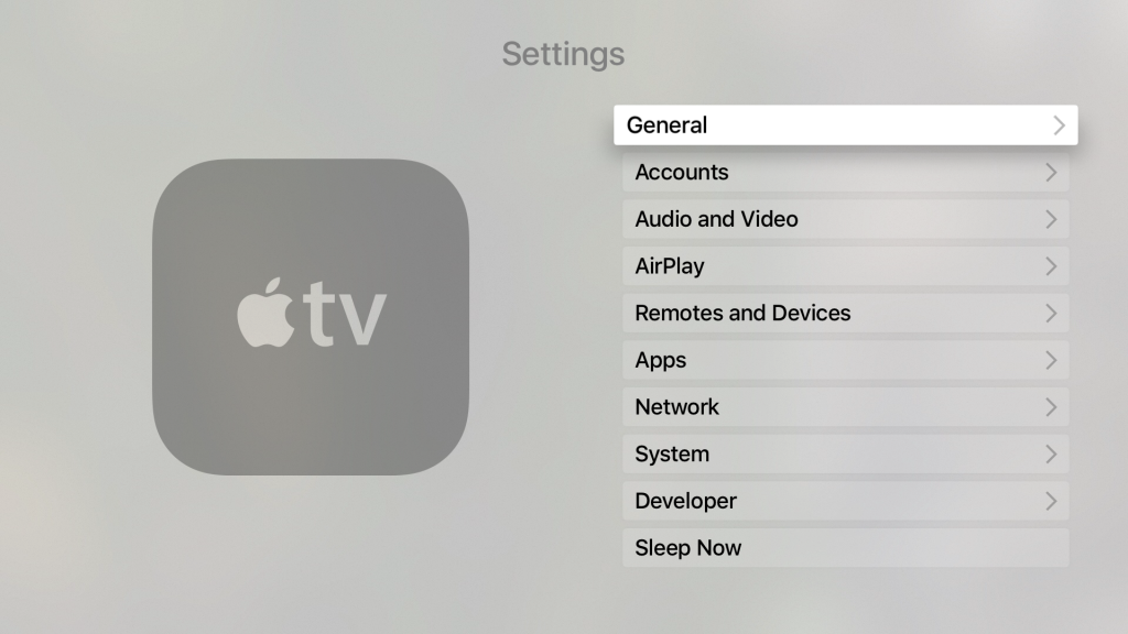 Impostazioni avanzate Apple TV