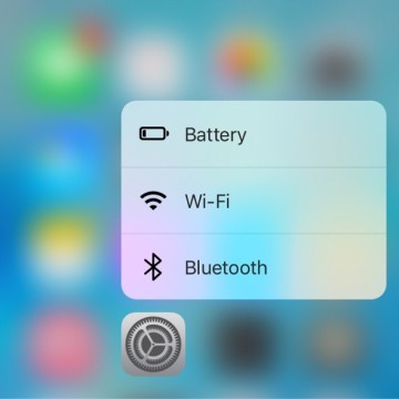 iOS 9.3 beta 2 3d touch