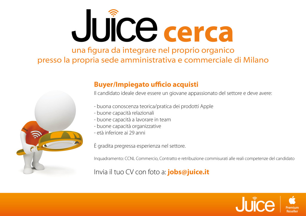 juice cerca personale icon sede