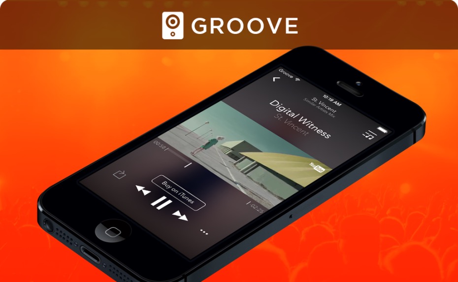 Groove app per iOS