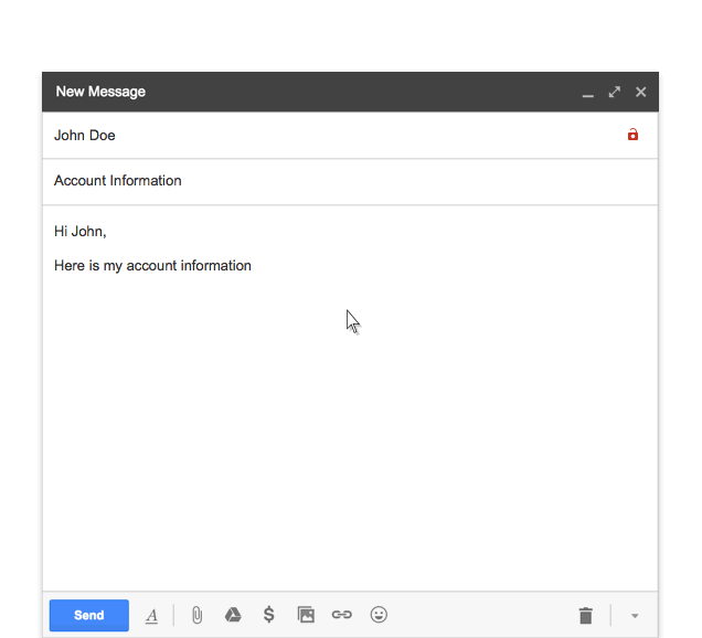gmail email non criptate
