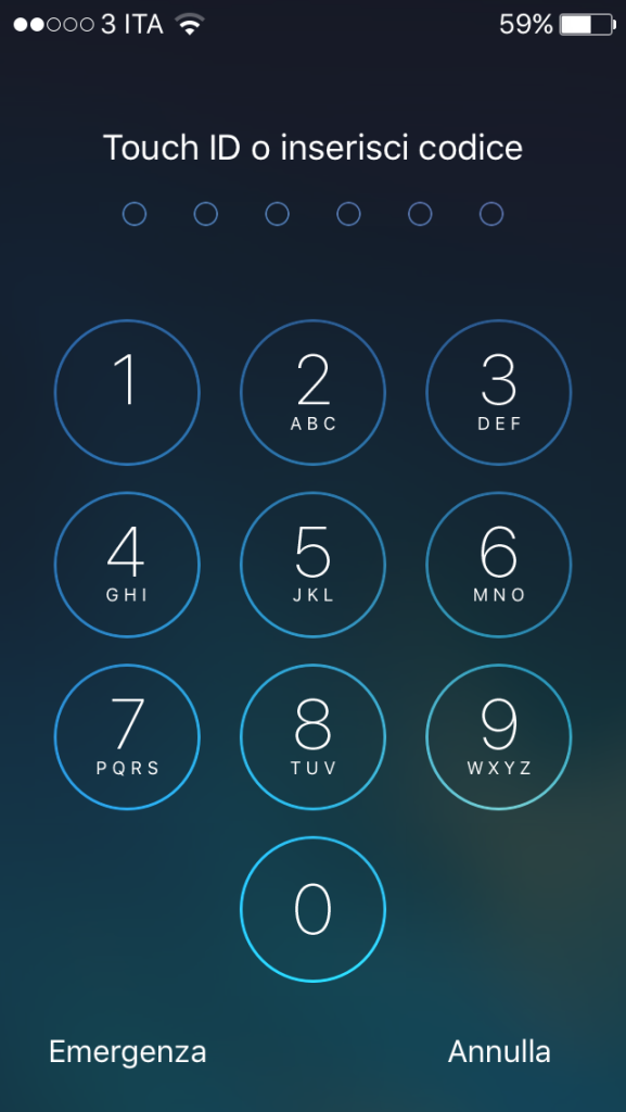 iphone passcode mio