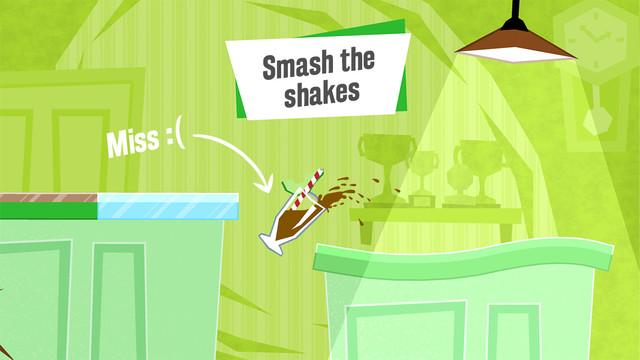 Slide the Shakes, lancia i milkshake con precisione su iOS