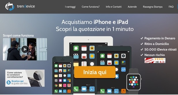 trendevice ritiro ios 620