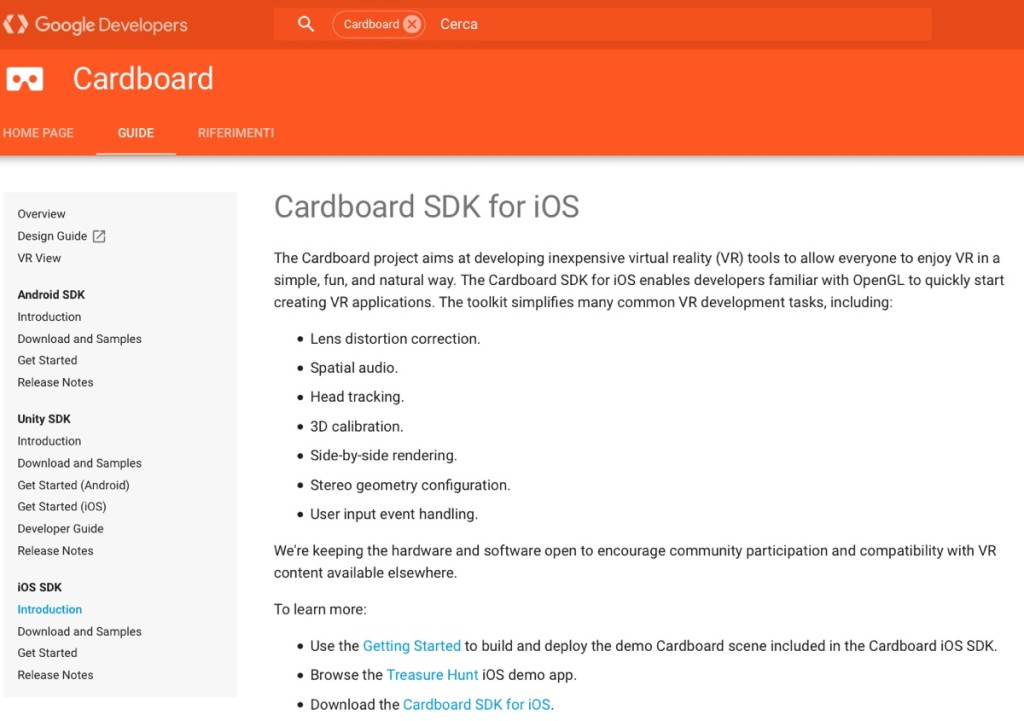 Cardboard SDK iOS 1200