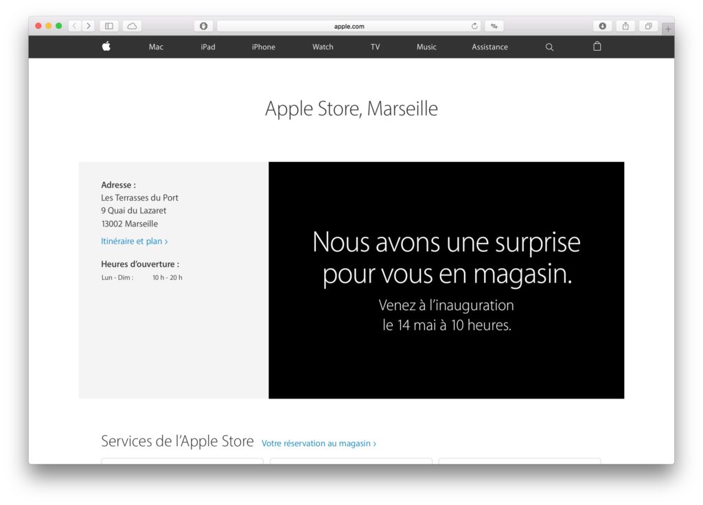 Apple Store di Marsiglia