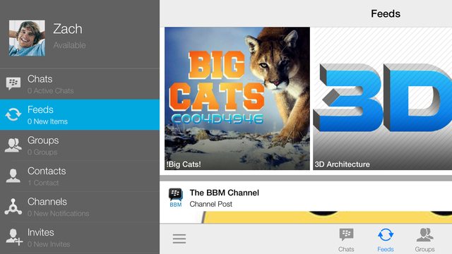 BlackBerry Messenger 4