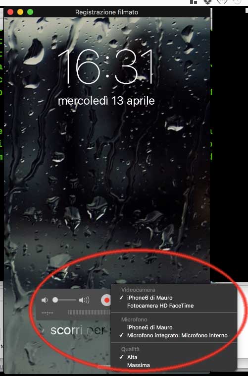 Registrare schermo iPhone e iPad