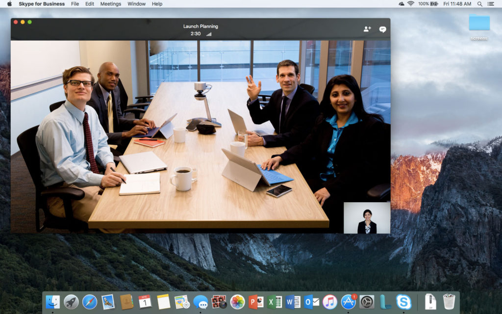 Skype for Business per Mac