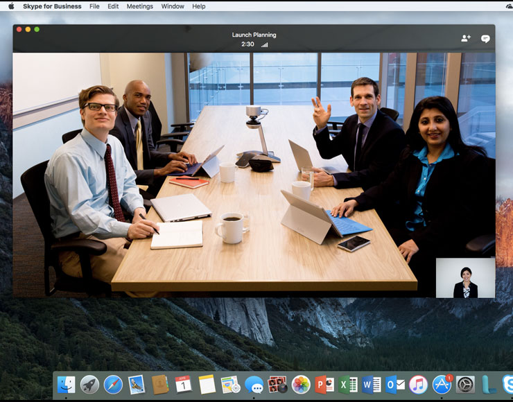 Microsoft ha annunciato Skype for Business per Mac
