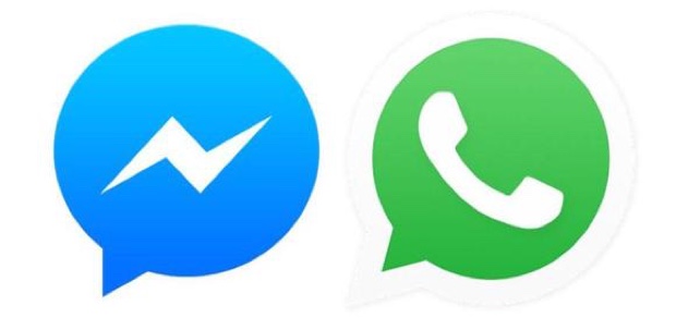 WhatsApp e Messenger 620 ok