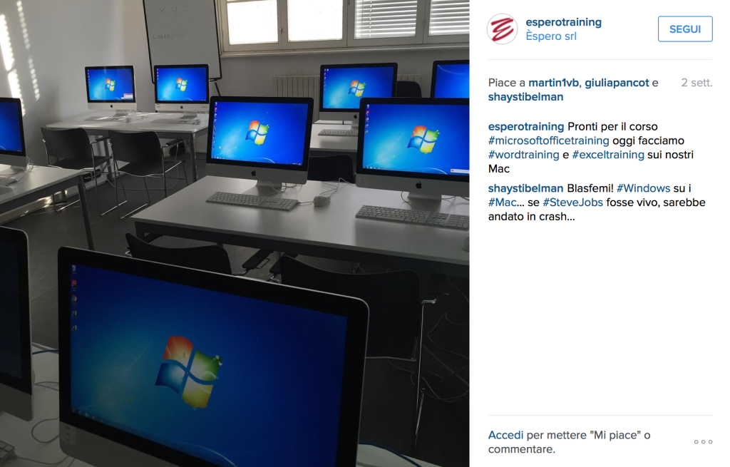 espero Microsoft Office Specialist