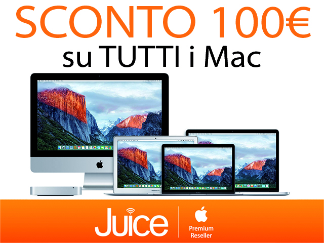 juice sconto100 euro