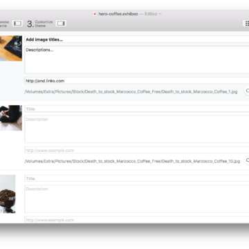 exhibeo 2 metadata-view