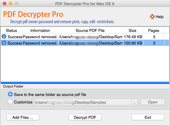 PDF Decrypter Pro
