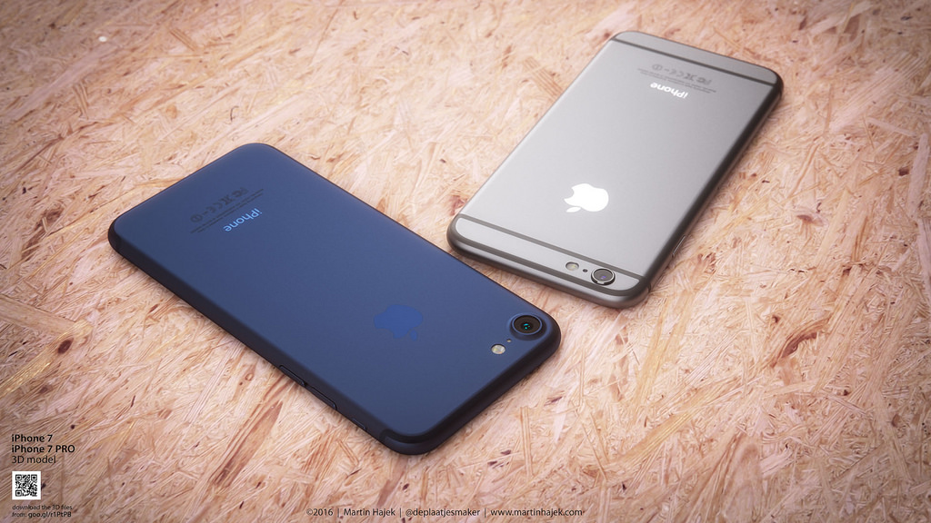 iPhone 7 blu scuro