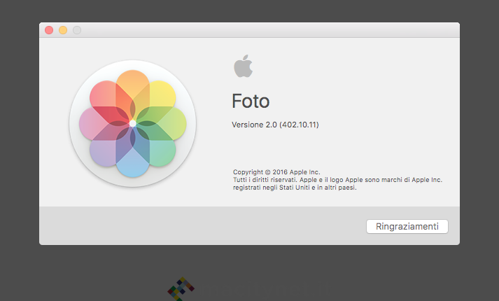 Foto di macOS Sierra