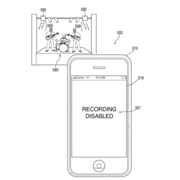 bloccare foto e video iphone brevetto apple 2