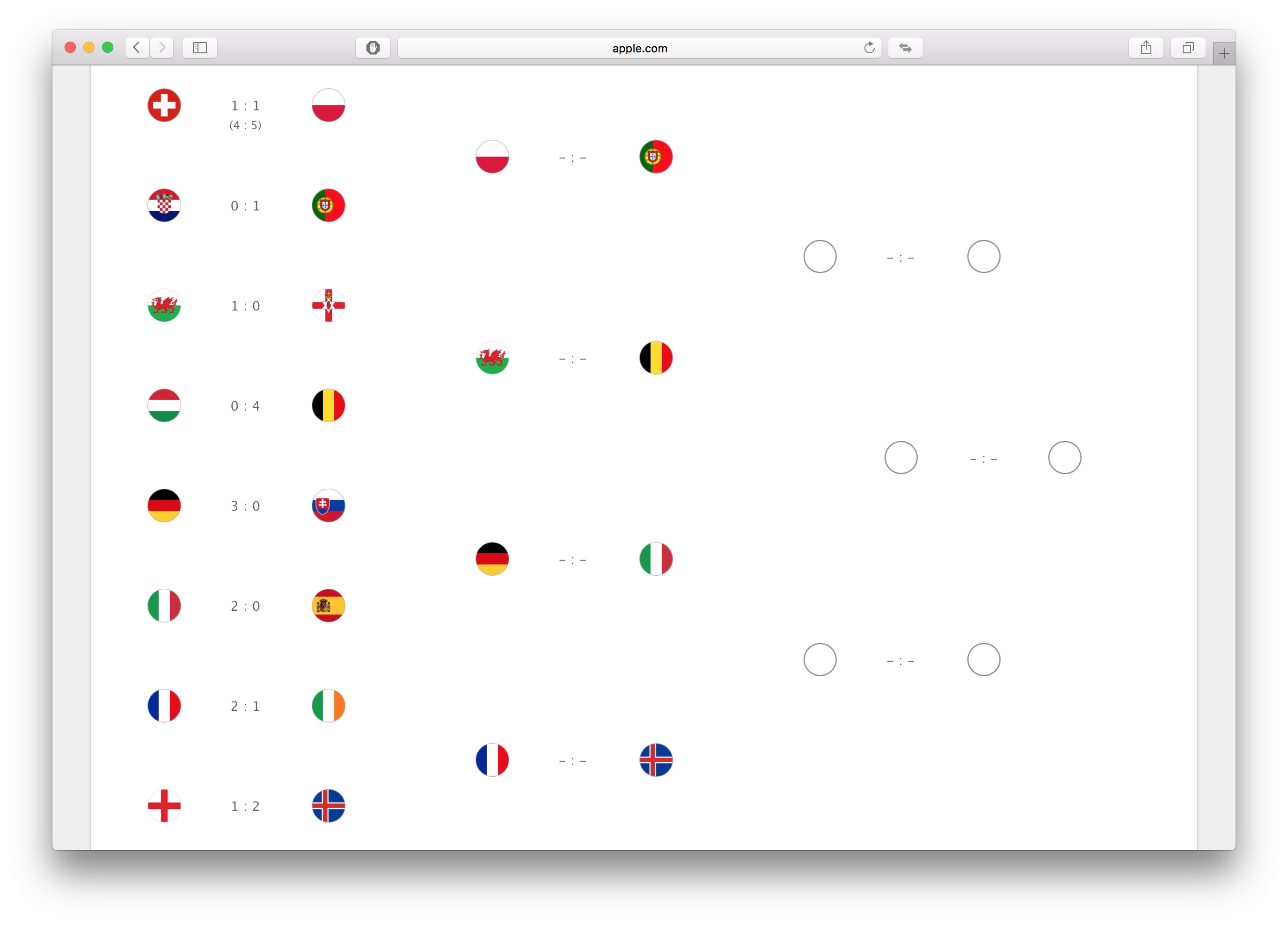 Apple Europei 2016
