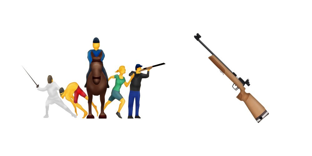 modern-pentathlon-sporting-rifle-emojis