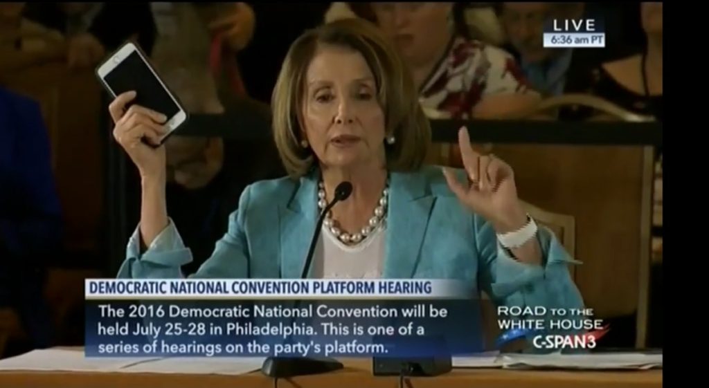 nancy pelosi iphone 1200