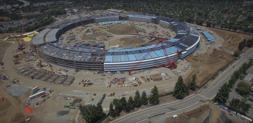 video apple campus 2 giugno astronave 1