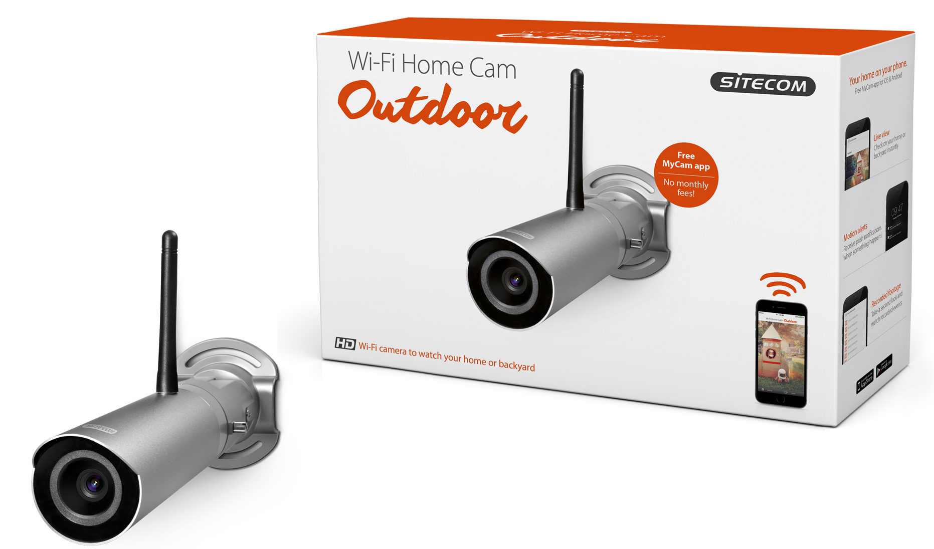 Sitecom Wi-Fi Home Cam Outdoor 2