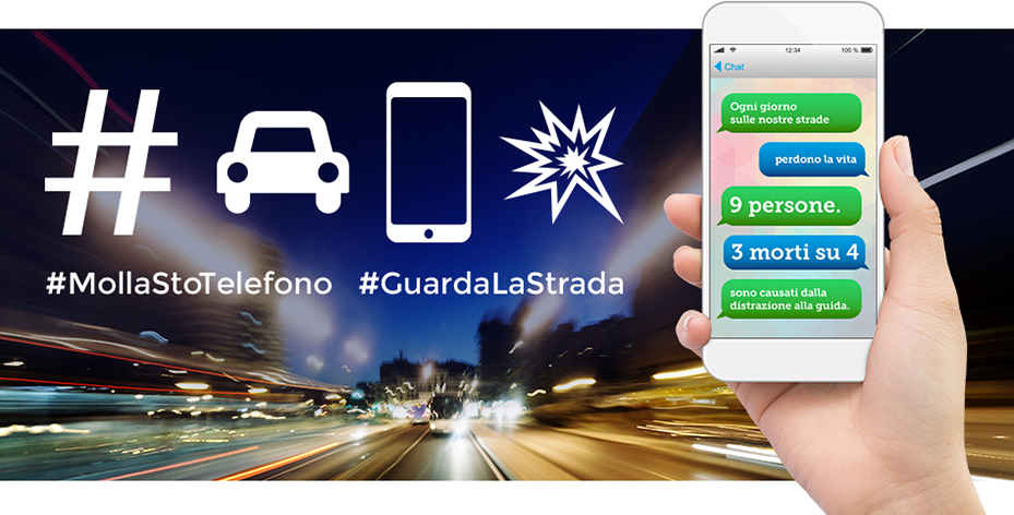 "Molla sto telefono"