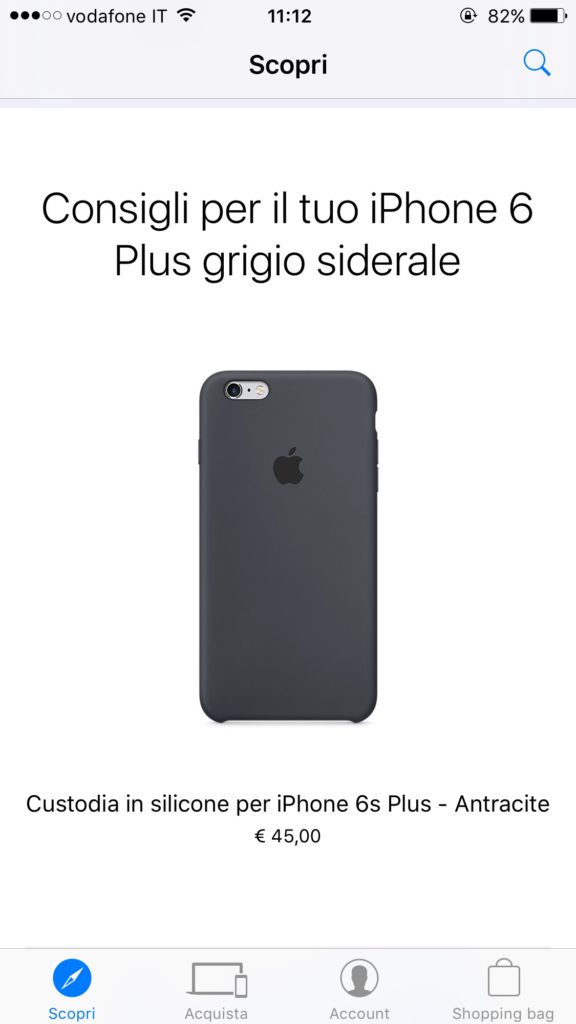 Apple store 4 per iOS 4