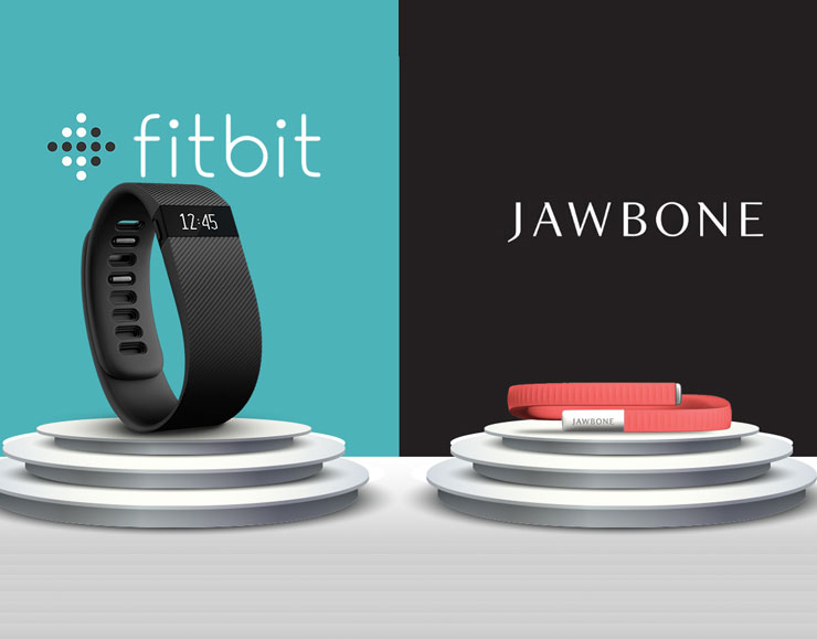 Fitbits vs Jawbone