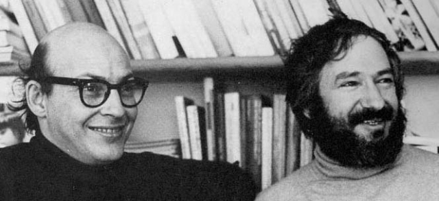 Seymour Papert con Marvin Minsky